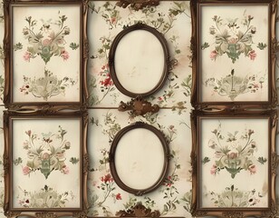 set of vintage frames