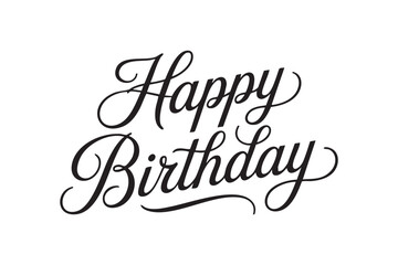 Happy Birthday Typography Designs