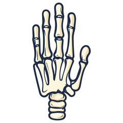 skeleton hand, costume, halloween, festival, vector, transparent background, decoration, hand, isolated, skeleton, bones, mannequin, model, figurine, medical, x-ray, bone, icon