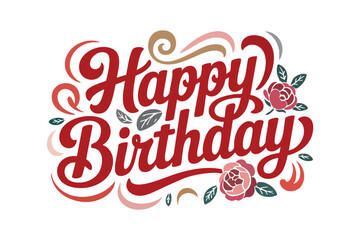 Happy Birthday Typography Designs