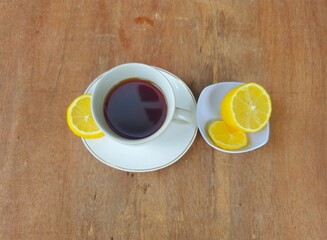 cup of tea,A cup of lemon tea, Cup of tea and lemon,Black tea with lemon Hot lemon black tea in mug