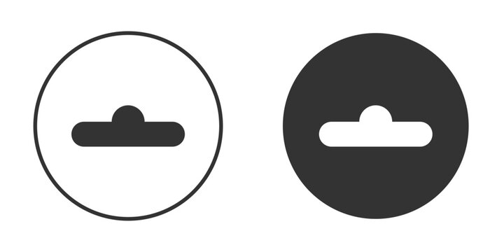Euro hook icon or Logo. Flat Style vector EPS.