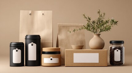 Eco-Friendly Product Packaging Mockup: Sustainable Design for a Modern Brand