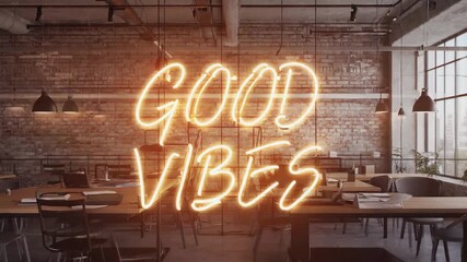 Good vibes poster. - Powered by Adobe