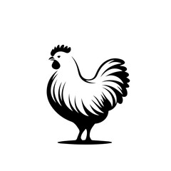 Realistic Hen Vector Illustration – Countryside Farmyard Bird