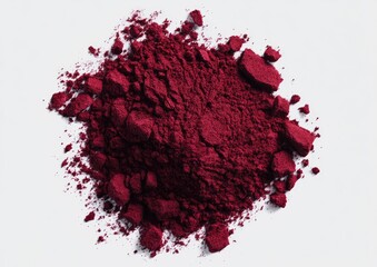 Pile of deep crimson powder (5)