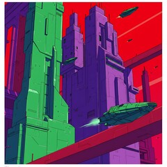 Crimson Skies, Emerald Dawn