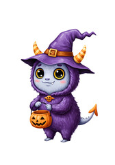 Obraz premium Vibrant Gouache Illustration of a Cozy Reading Nook with Books and Tea png alpha channel isolated on transparent background