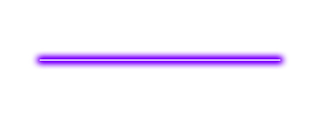 sparkling purple neon light streak motion on transparent background