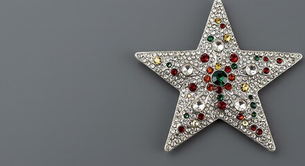 Sparkling Jewel Star: Festive Crystal Elegance