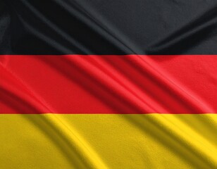 Obraz premium The National Flag of Germany A Symbol of Unity and Identity