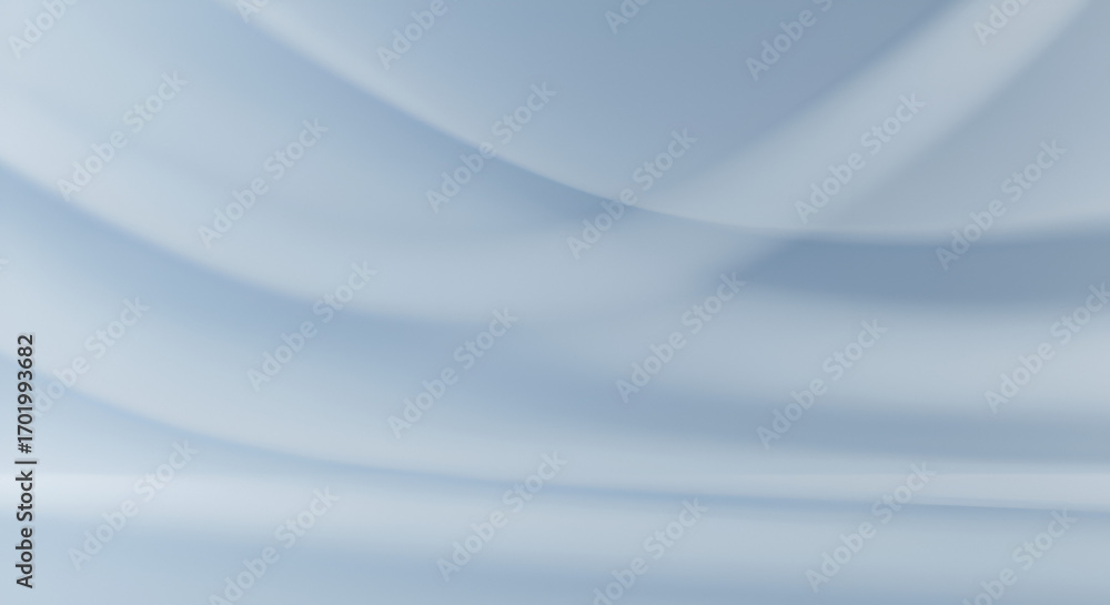 Poster subtle blue abstract background with flowing lines and smooth gradient texture