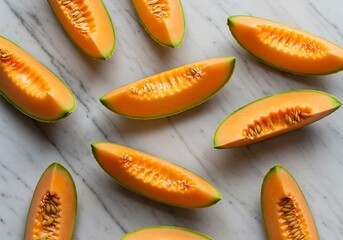 Cantaloupe Summer: A Still Life