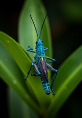Sapphire Hopper: Jewel of the Rainforest