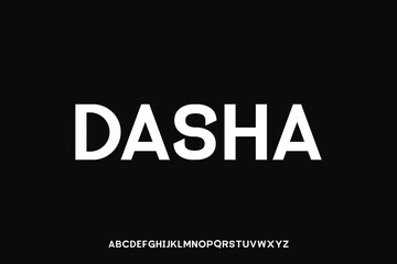 Display alphabet font vector design suitable for headline, poster, logo, magazine and many more