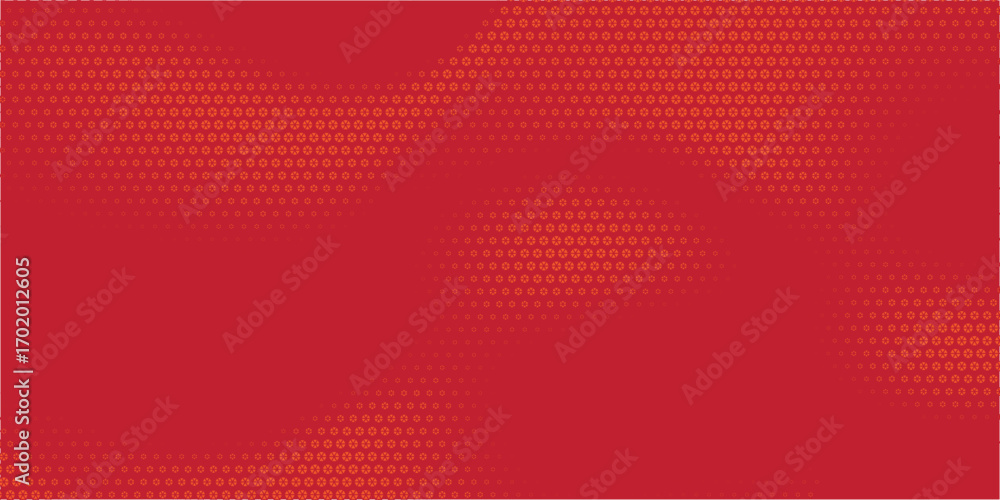 Poster simple red vector abstract geometric technology background. halftone triangular pattern. vector