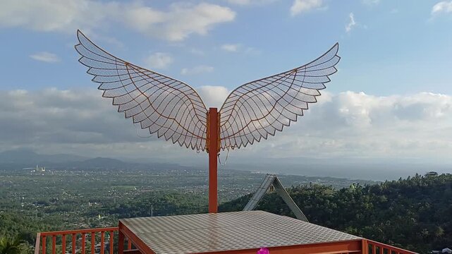 Angel wing photo attribute