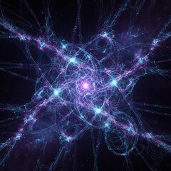 Fototapeta premium Dark Matter Visualization