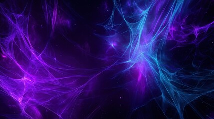 Fototapeta premium Ethereal Cyberpunk Energy Core with Soft Particle Halo. Futuristic AI Technology Background for Presentation Design and Digital Branding