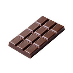 Dark chocolate bar, rectangular, segmented