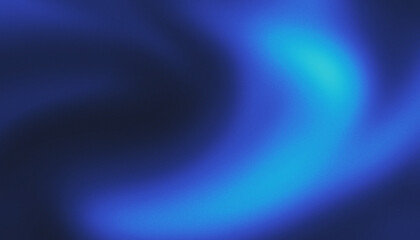 Abstract blue swirl of light on dark background