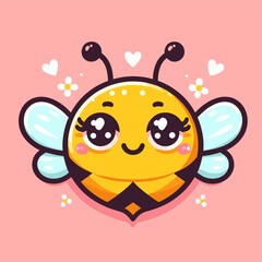 cute animated bee