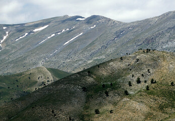 Binboğa mountains in Anatolia