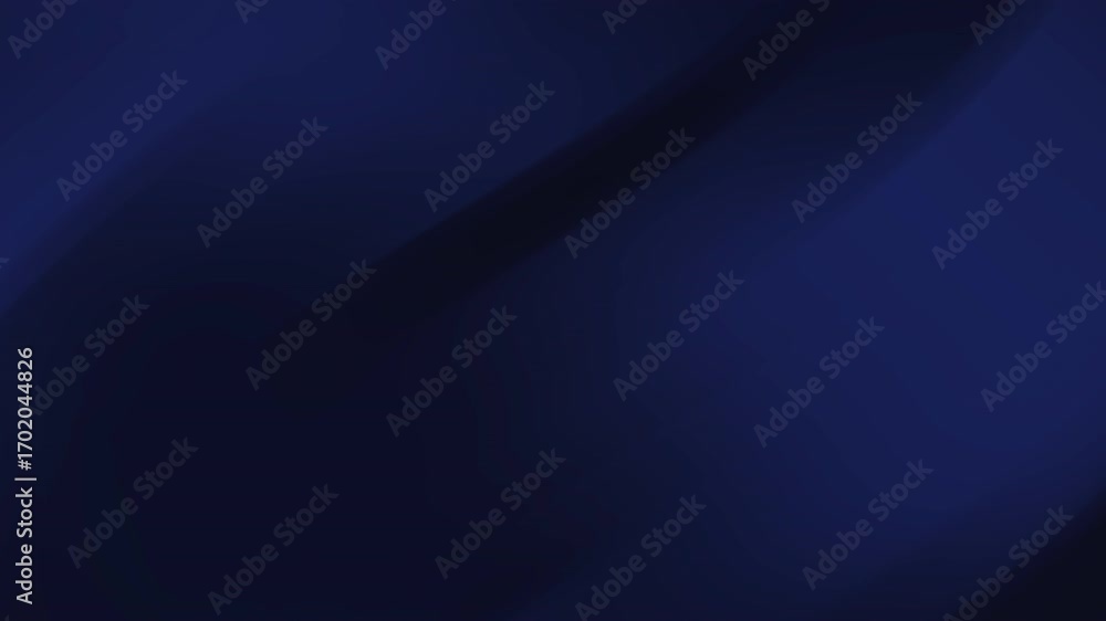 Aufkleber deep blue animation unveils a softly curved gradient background. the gentle light transition enhance