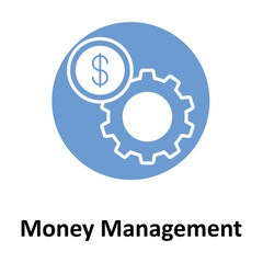 Money Management Vector icon which can easily modify or edit