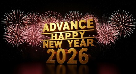 Advance Happy New Year 2026