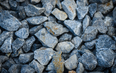 Close-Up of Fine Granite Gravel Texture