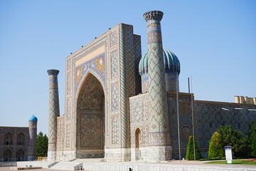Registan Square in Samarqand, Uzbekistan - ウズベキスタン サマルカンド...
