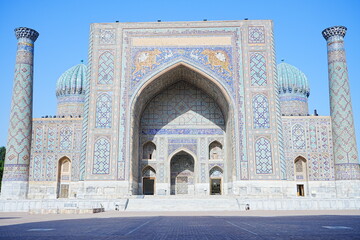 Registan Square in Samarqand, Uzbekistan - ウズベキスタン サマルカンド...