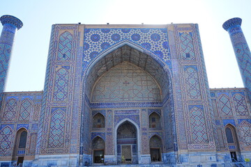 Registan Square in Samarqand, Uzbekistan - ウズベキスタン サマルカンド...