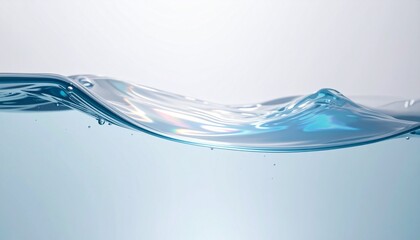 Gently Waving Transparent Water Surface 穏やかに揺れる透明な水面