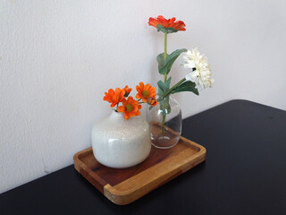 still life with flowers