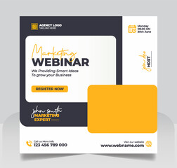 Fototapeta premium Editable Social Media Poster & Flyer Design Templates | Modern Marketing & Promotional Graphics