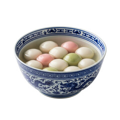 Tangyuan Dessert in a Decorative Bowl