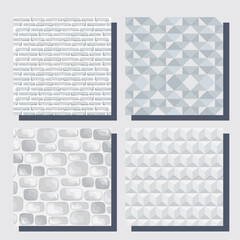 Seamless Abstract Pattern Set | Modern Geometric & Floral Textures for Graphic Design, Branding & Digital Projects