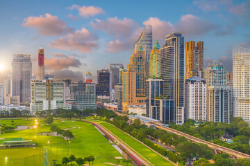 Bangkok Skyline, cityscape of Thailand