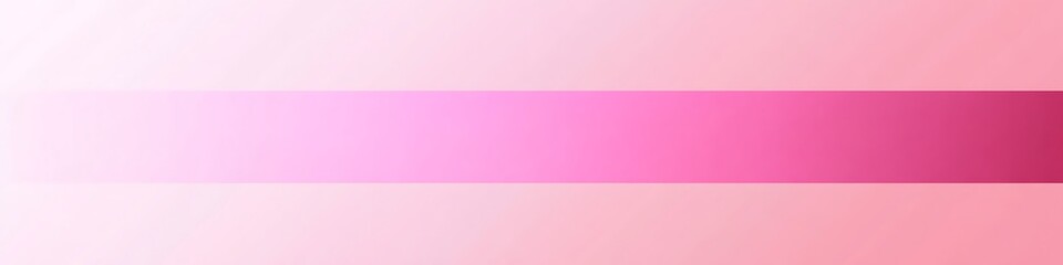 Obraz premium Soft pink gradient background with a horizontal stripe, creating a gentle and calming visual effect empty template ideal for personalized use