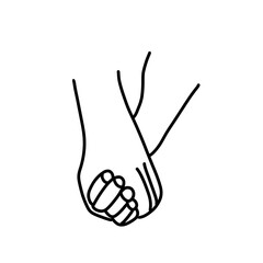 Holding hands icon
