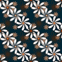 Fototapeta premium seamless floral pattern