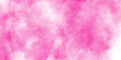 Bright romantic aquarelle painted subtle pink watercolor canvas for design, abstract magenta shades aquarelle illustration, Subtle light pink color ink effect shades gradient on texture.
