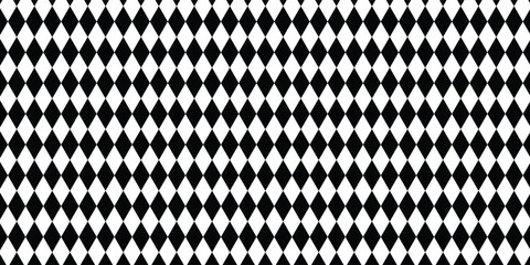 Seamless diamond checkerboard pattern vector, repeatable fabric and wallpaper background.