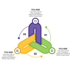 3 Point  infographic Integration Process