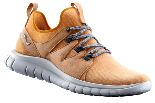 Stylish athletic shoe design with modern textures and dynamic color scheme for active lifestyles