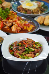 Indonesian Cuisine, captured on September 13, 2025. Rich culinary heritage featuring diverse traditional dishes with bold spices, vibrant flavors, and authentic cultural presentation