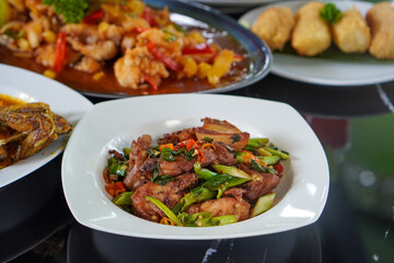 Indonesian Cuisine, captured on September 13, 2025. Rich culinary heritage featuring diverse traditional dishes with bold spices, vibrant flavors, and authentic cultural presentation