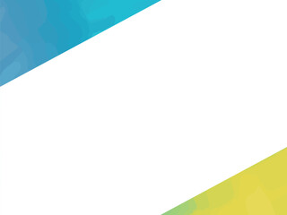 水彩絵の具のフレーム